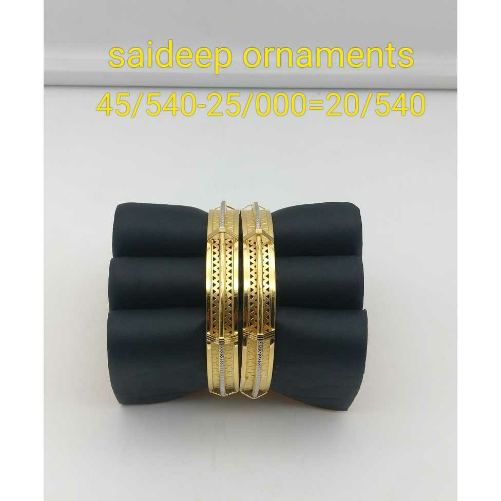 916 Gold new design Copper Kadli bangle