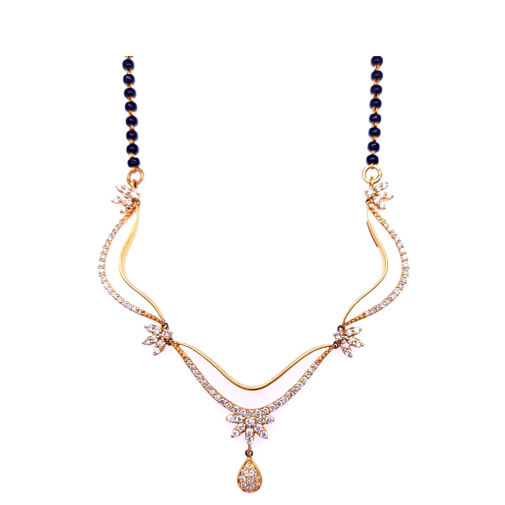 Bhavya devanshi diamond mangalsutra