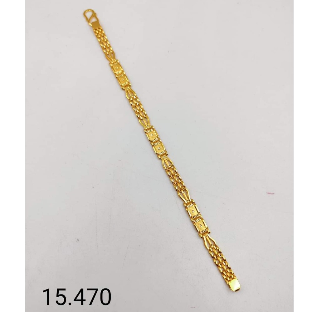 22 carat gold gents bracelet RH-GB531