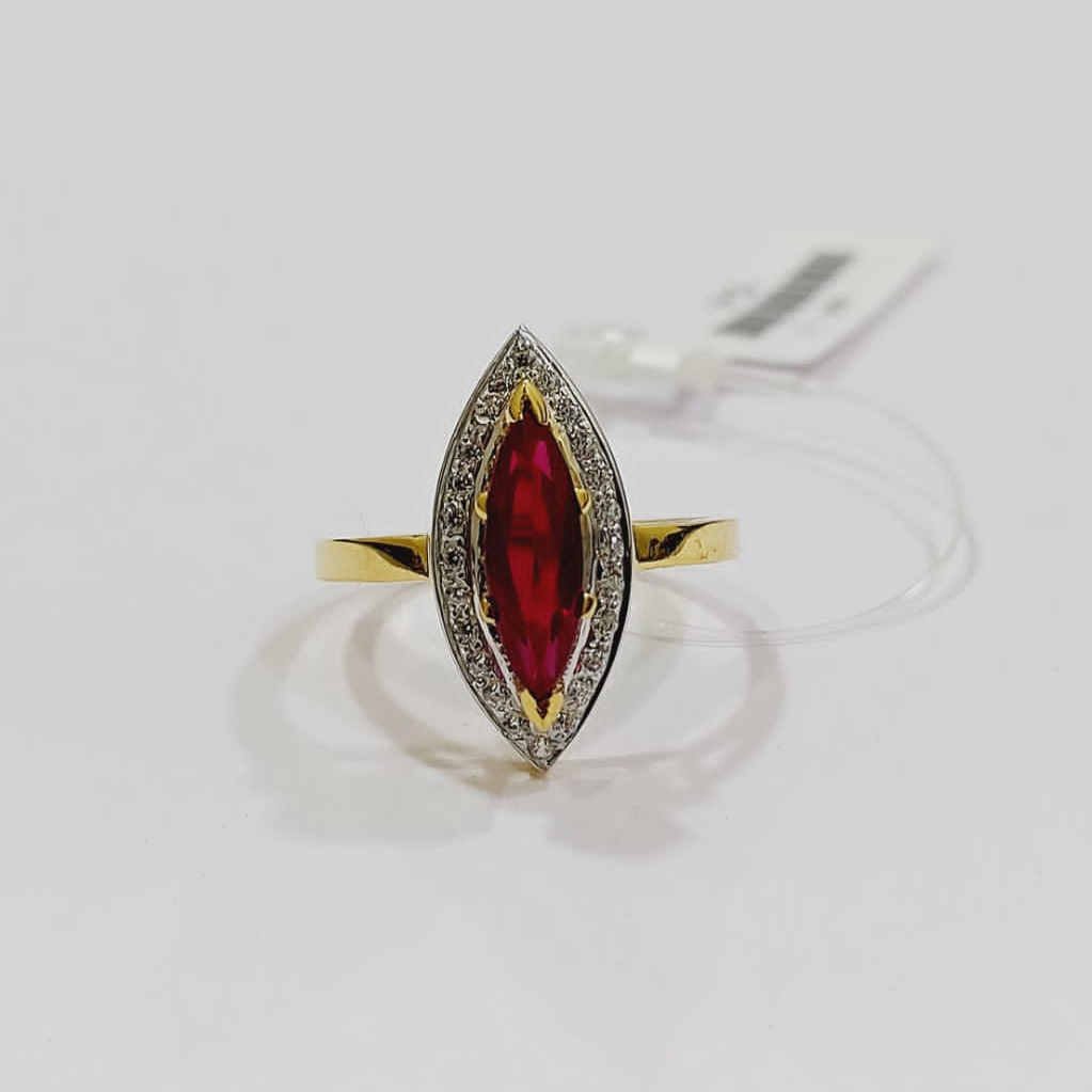 Ruby Red Gemstone Concept Ring - CCJ1007 – JEWELLERY GRAPHICS
