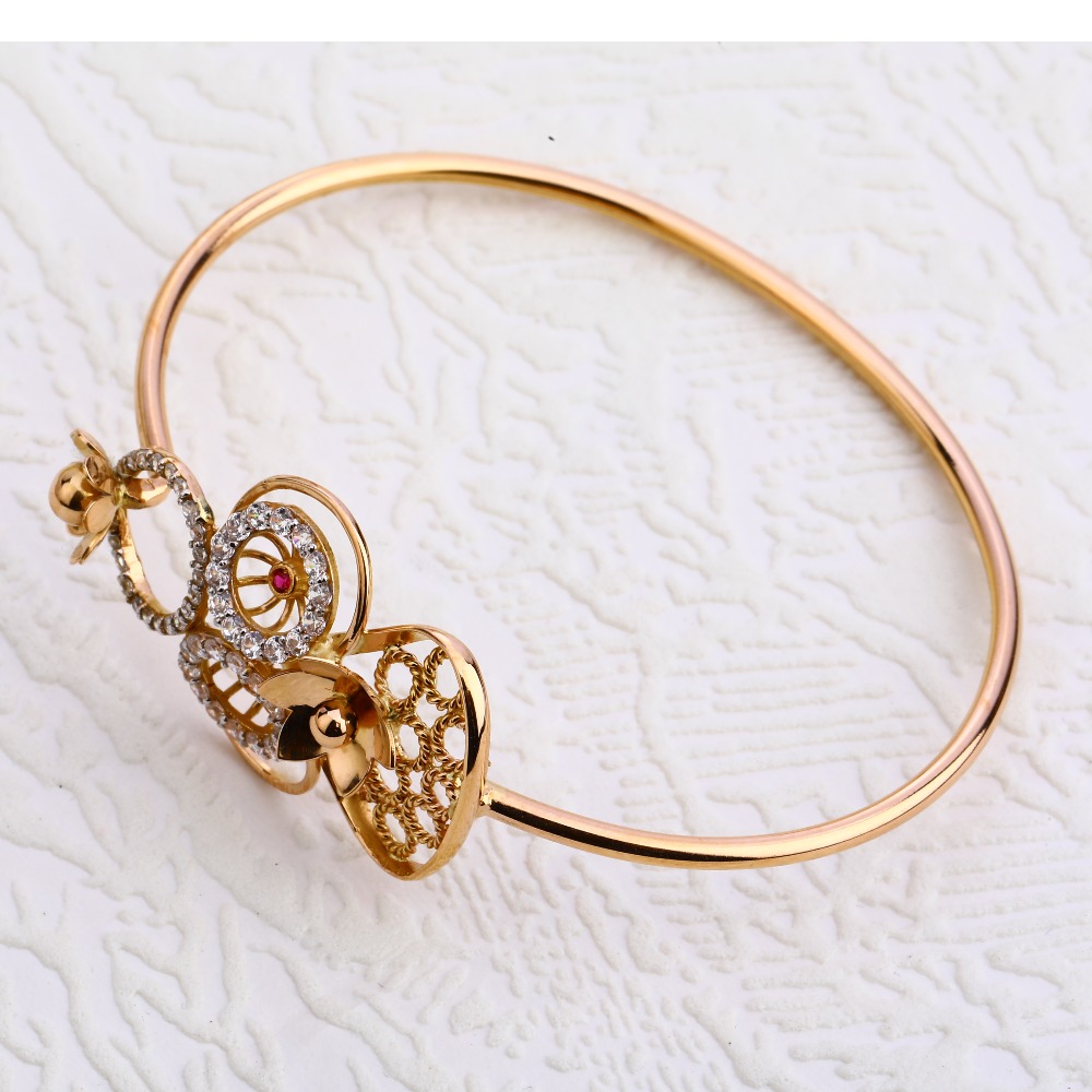 750 rose gold Gorgeous hallmark ladies bracelet rlkb132