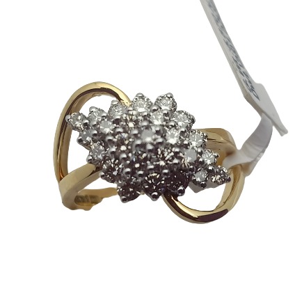 Evergreen diamond ring