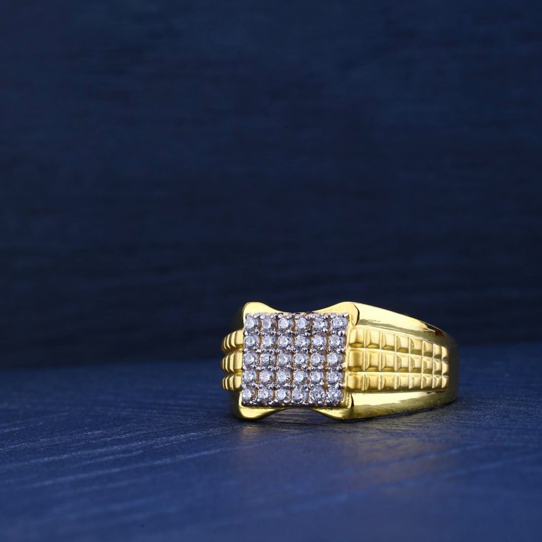 916 Gold Stylish Ring For Men