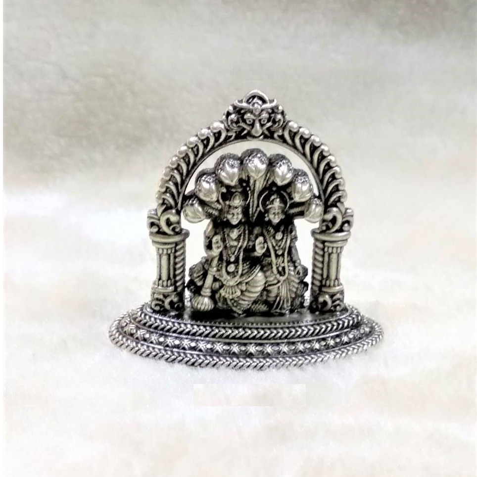 Pure Silver lakshmi narayan Idol In High Finish PO-138-11