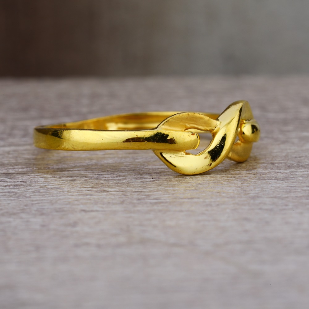 Buy quality Ladies 22K Gold Infinity Design Ring -LPR41 in Ahmedabad