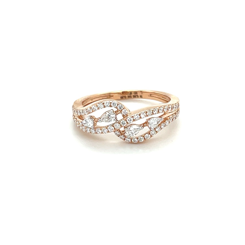 Sundar Ring with Marquise and Round Diamonds for Women