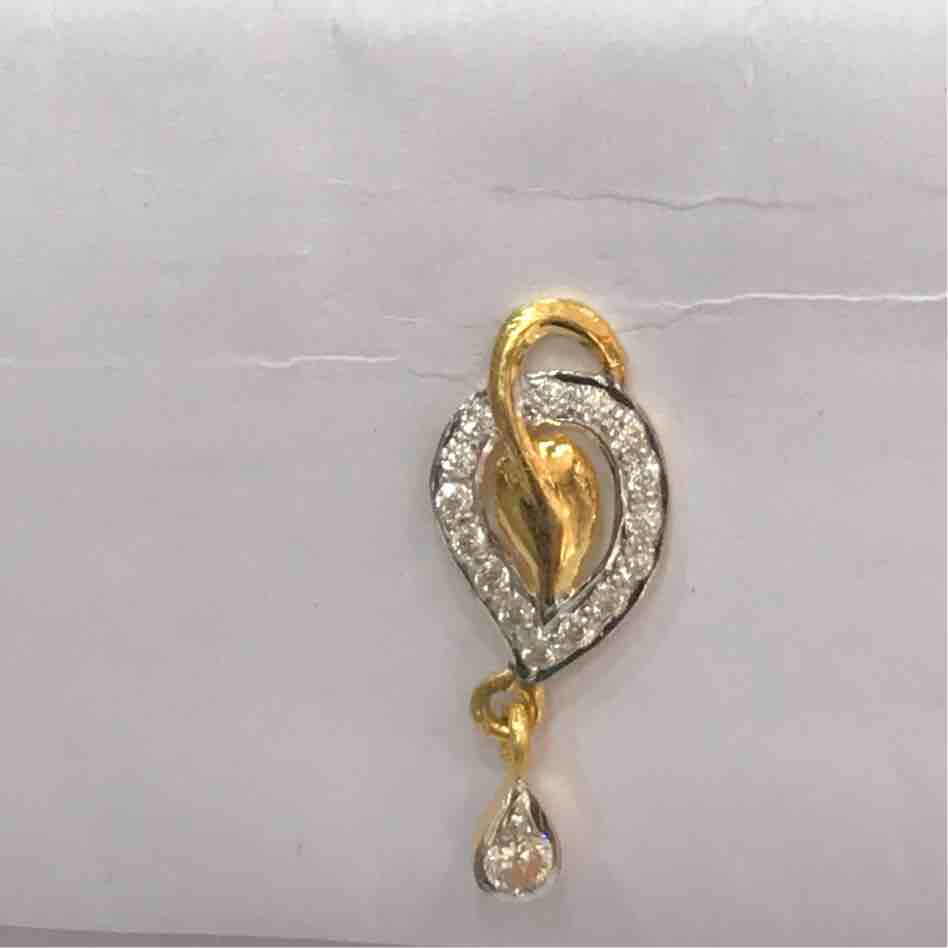 22kt gold fancy hanging earrings