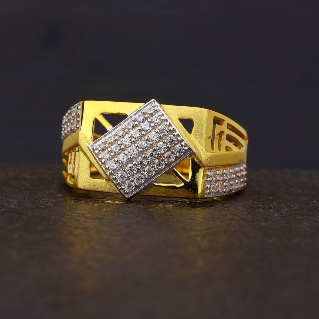 916 Gold Hallmarked Ring For Men