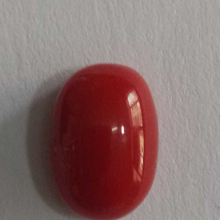 5.63ct oval red red-coral-mungaa