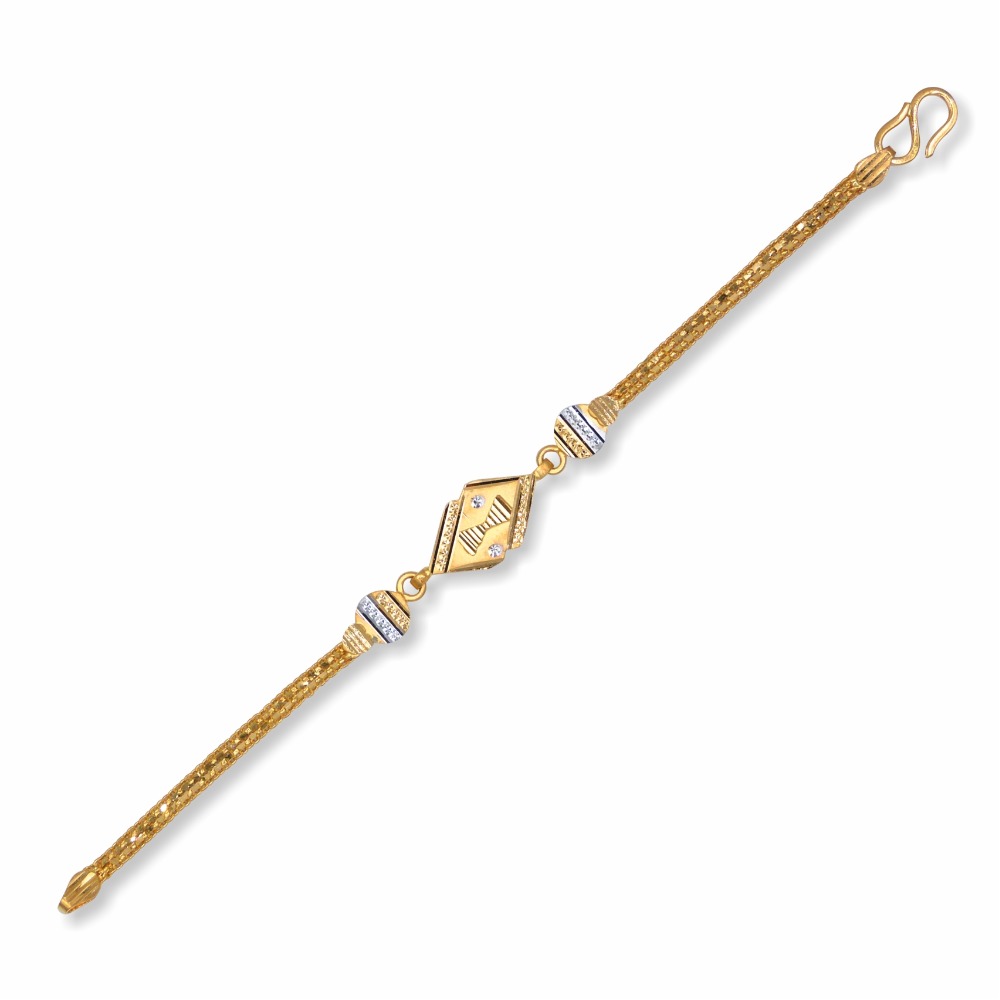 Buy quality Beads Ladies Bracelet 22k Gold in Rajkot