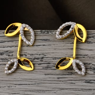 22KT Gold Ladies Exclusive Jummar Earrings LJE525