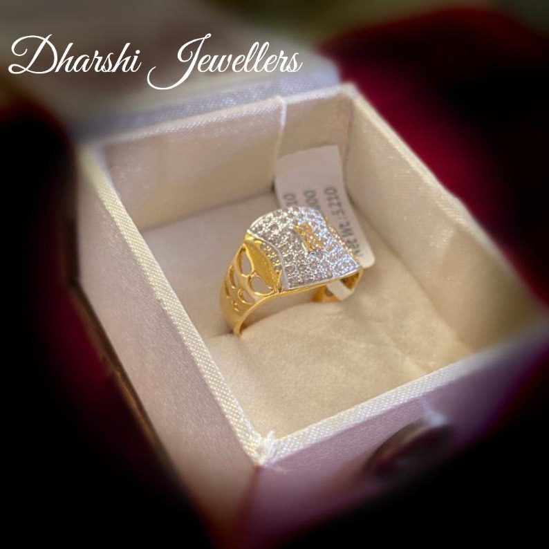 22K Gold Diamond designer Ring