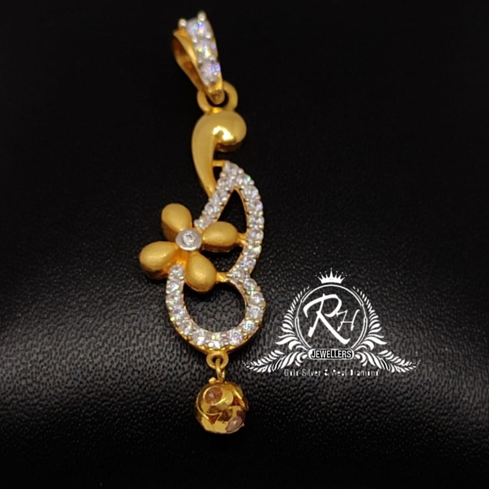 22 carat gold traditional pendal RH-PL632