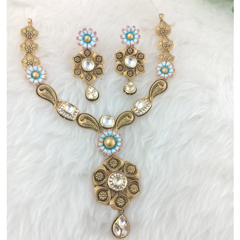 916 Gold Antique Short Set