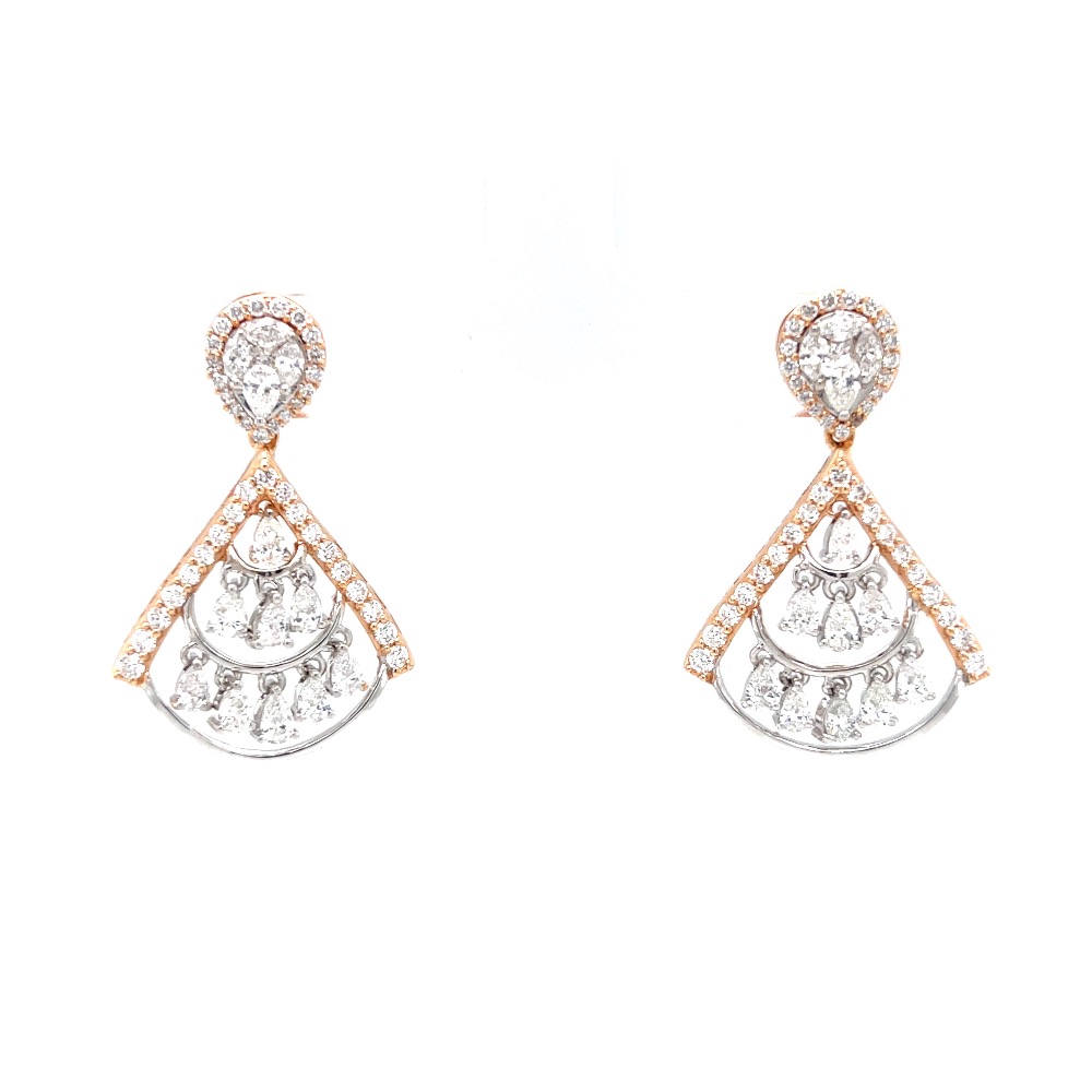Drop latkan with tiny droplets with fancy shaped diamonds 0top162