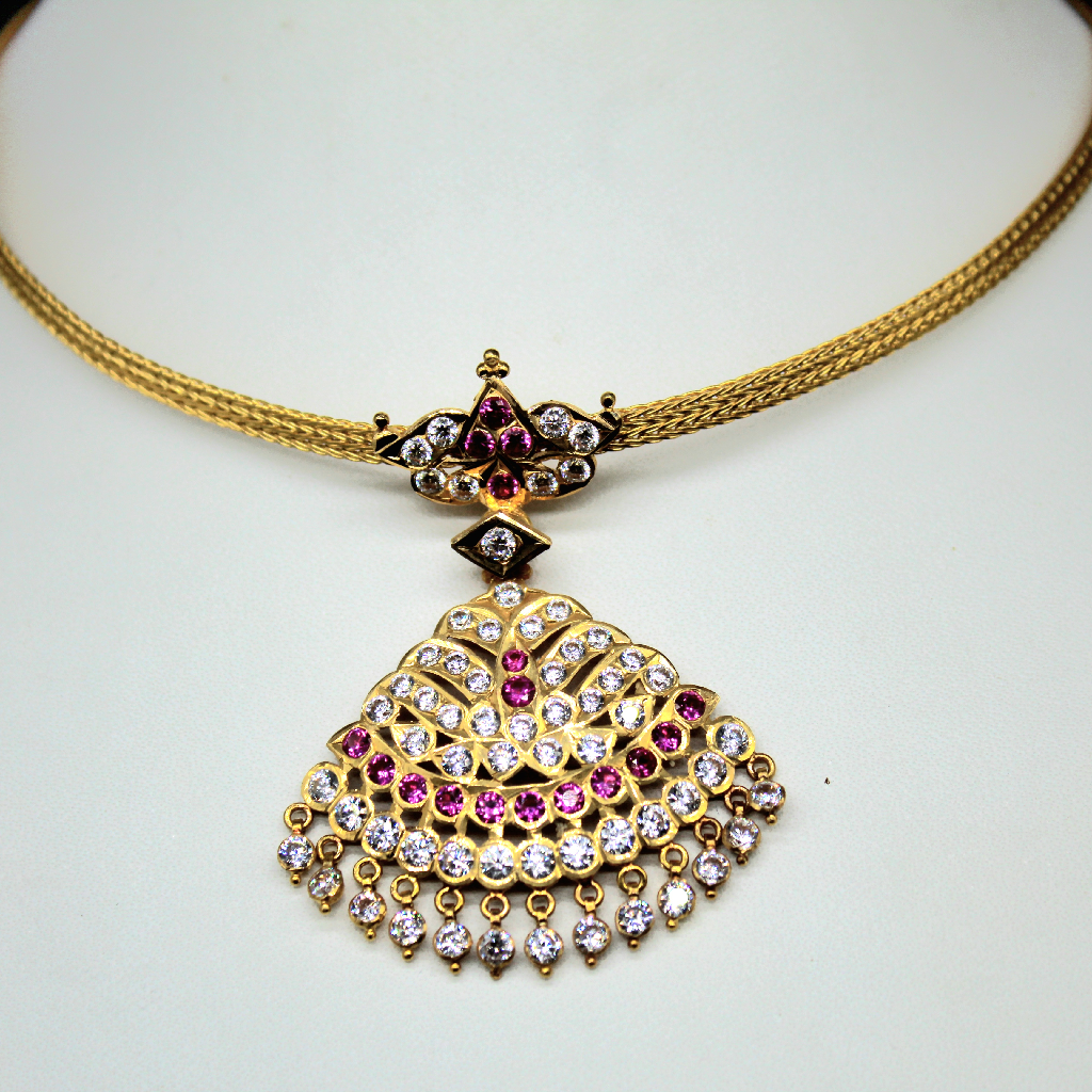 22Kt Adigai traditional necklace