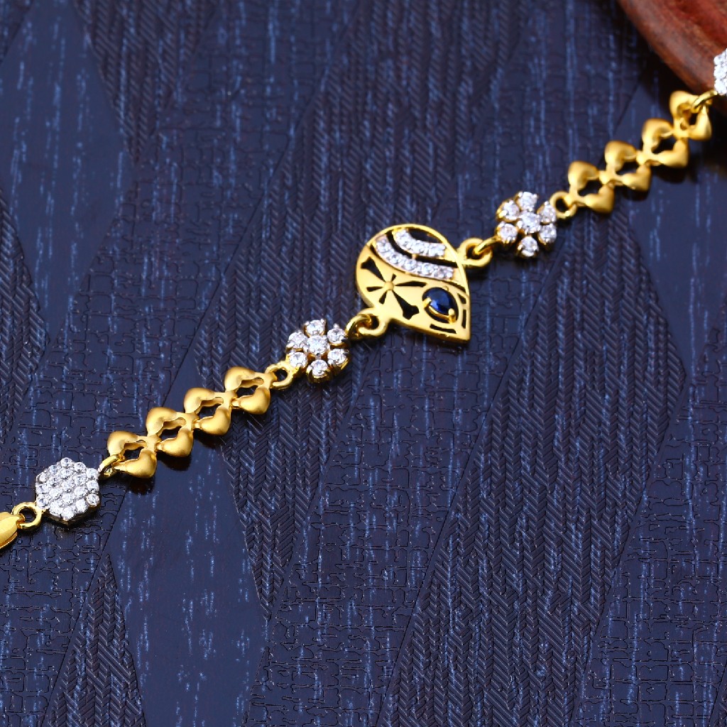 916 Gold Classic Bracelet LB241