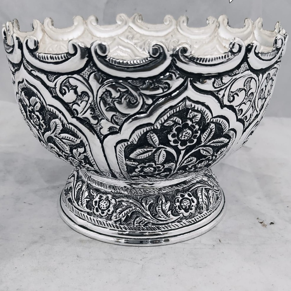 Silver decorative bowl jys0014