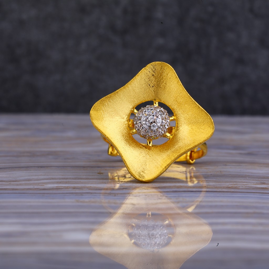 22kt Gold Exclusive Cz Ring LLR153
