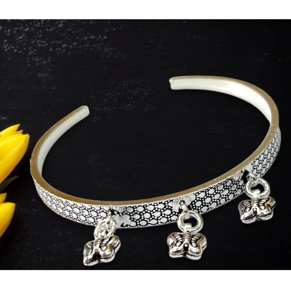 925 silver antique ghughri bracelet