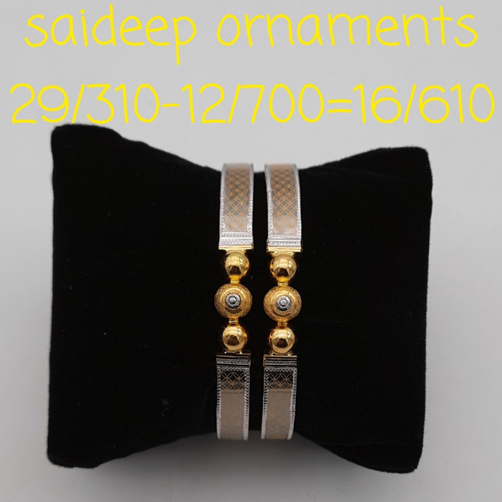 22 kt design copper bangles kadli