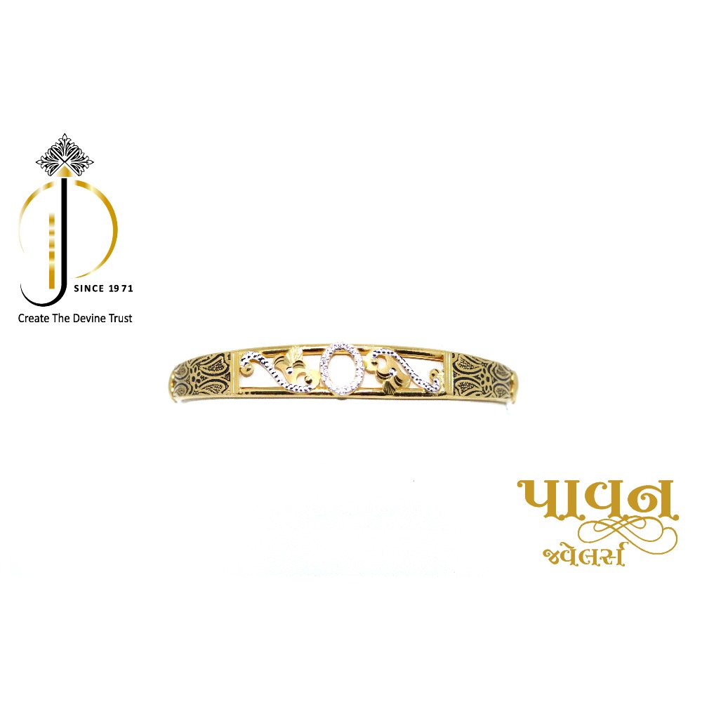 22KT / 916 Gold Fancy casual Bangles For Ladies KKG0141