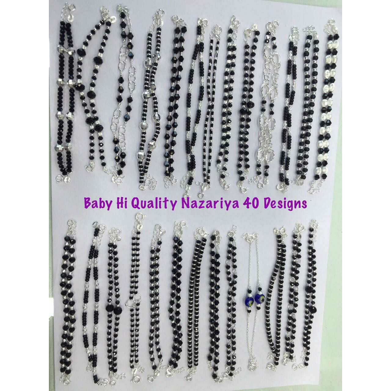 92.5 Sterling Silver Babby(Baccha,Children,Kids) small Size Hi Quality Nazariya Bracelet Ms-2447