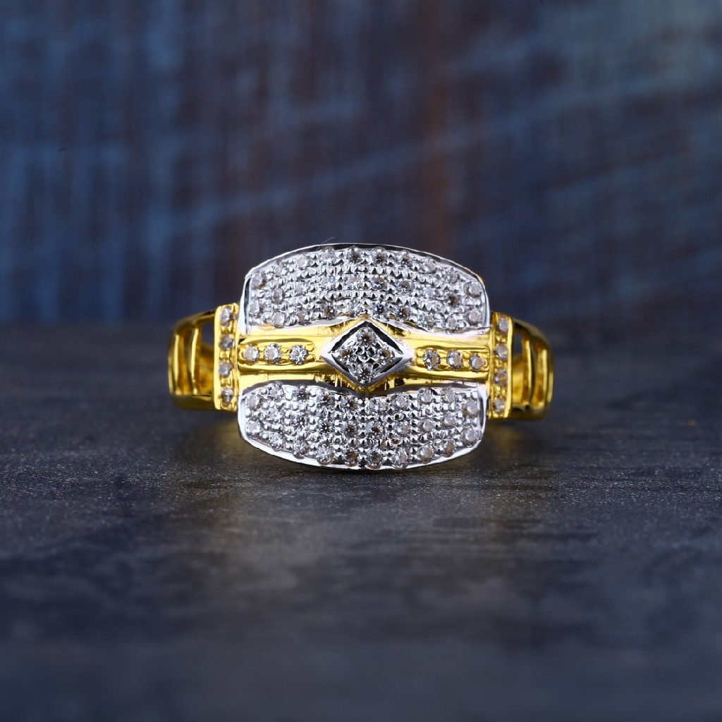 Buy quality Mens 22K Gold Daily Wear Cz Ring-MR69 in Ahmedabad