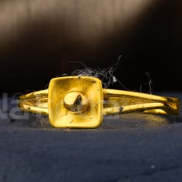 22KT Gold Hallmark Gorgeous Ladies Plain Ring LPR614