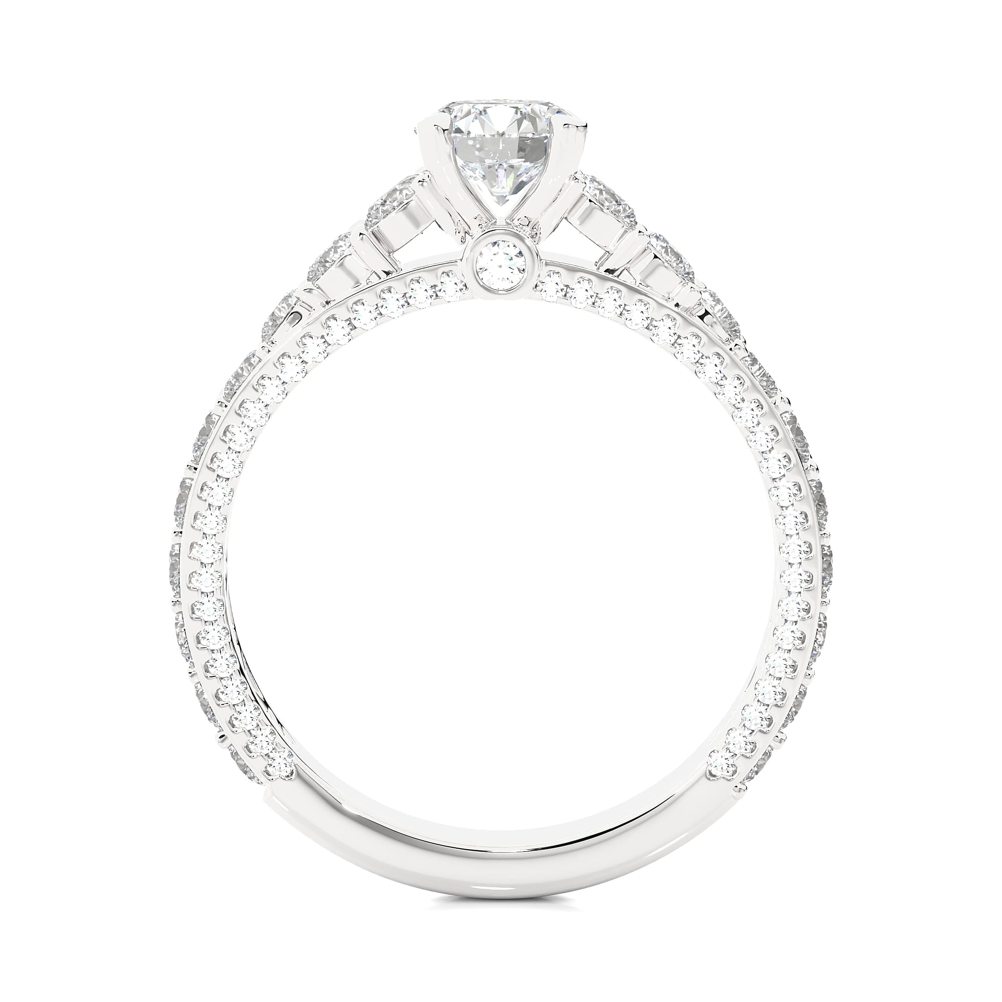 Solitaire Spectacular Ring WG