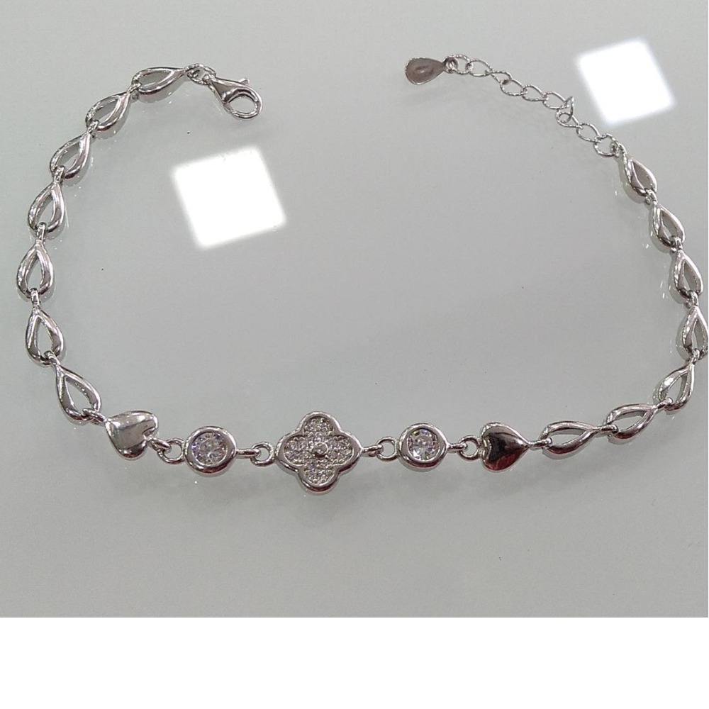 925 Sterling Silver Cz openable bracelet for women and girls  Gemzlane