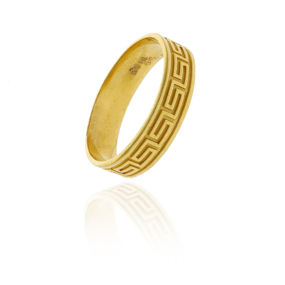 Engraved Flat Band Ring – Tom Design Shop