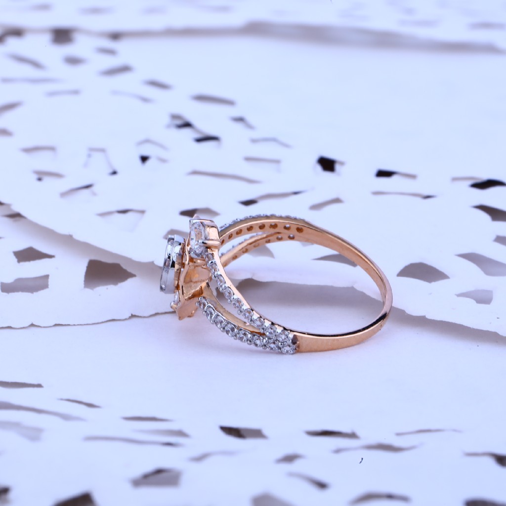 Rose Gold Ladies Ring-RLR93
