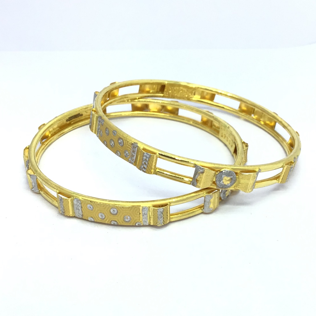 FANCY GOLD BANGLES FOR LADIES