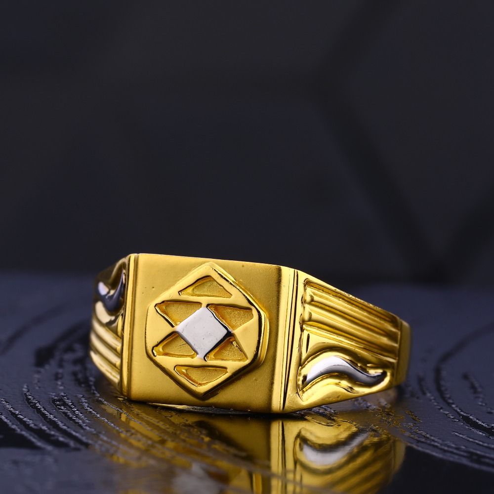 Mens plain ring sale designs in gold