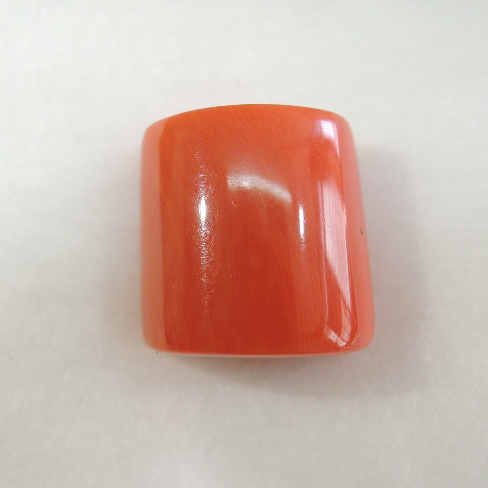 24.55ct oval natural red-coral (mungaa) KBG-C34