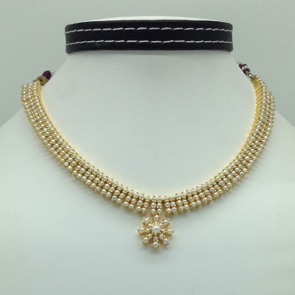Pearls Necklace Set JNC0180