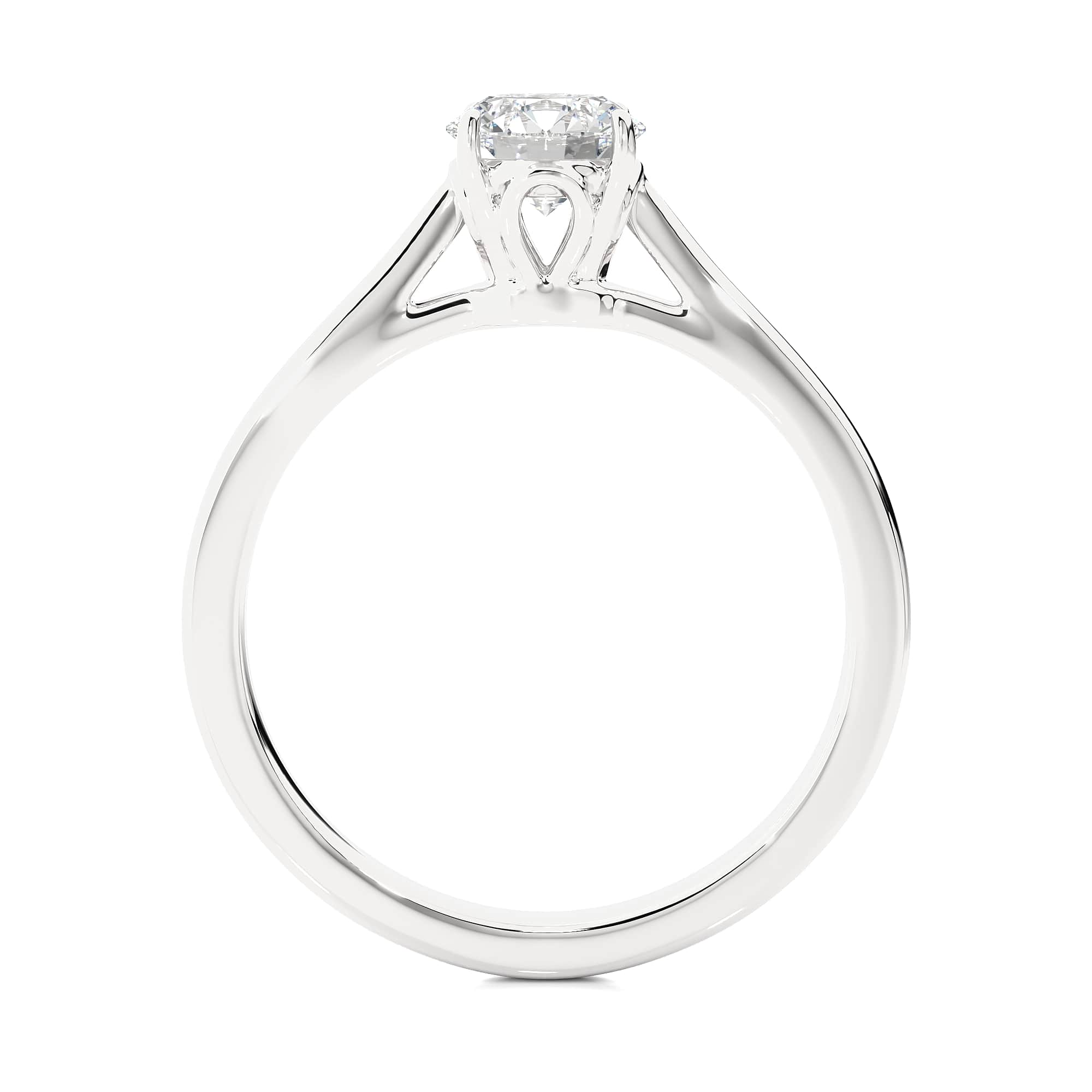 Classic Solitaire Ring WG