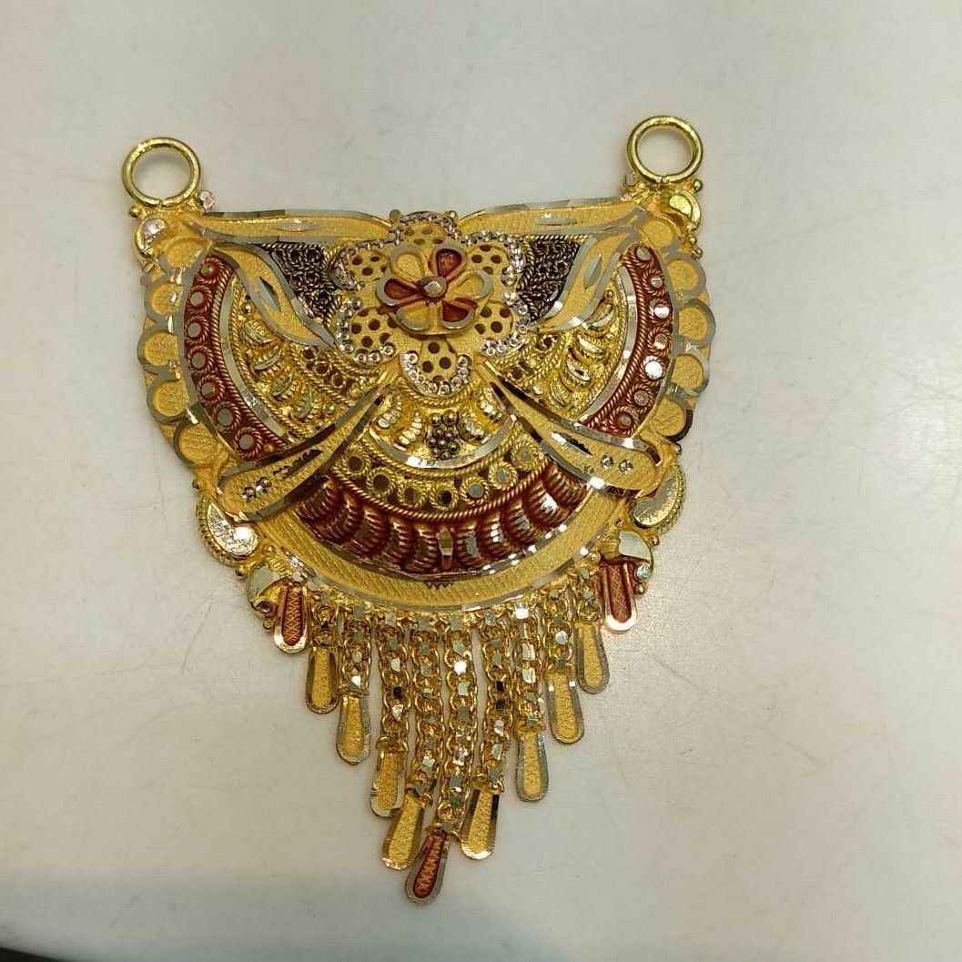 Mangalsutra pandal design sale in gold