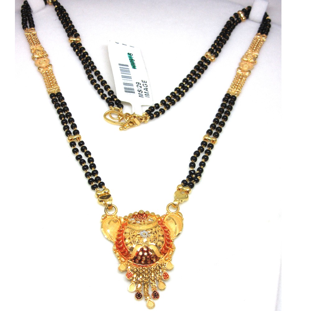 Stylish on sale mangalsutra gold