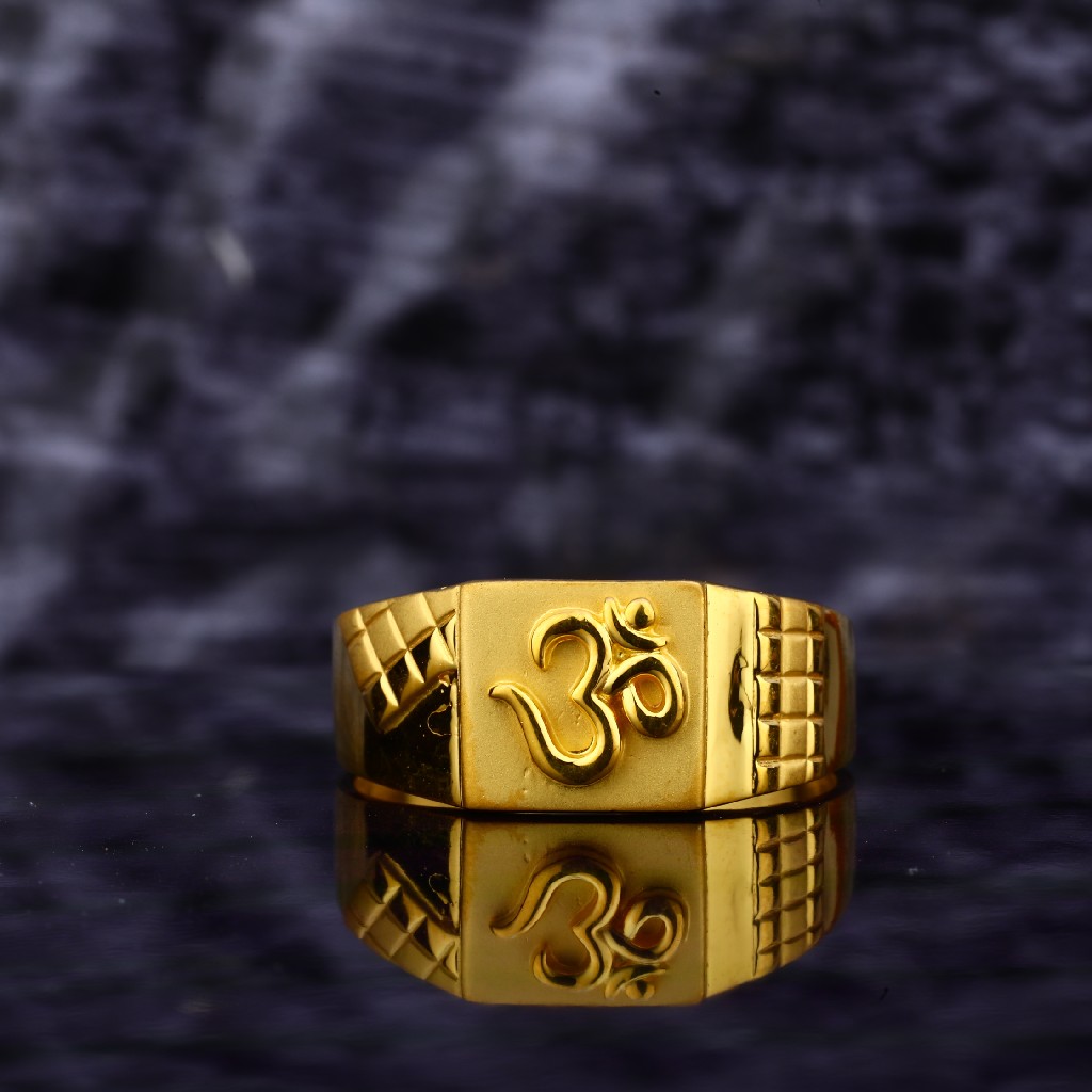 22k Gold Kalyan Jewellers Mens Gold Ring Finger Ring Gold Ring By