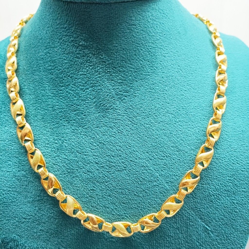 916 Gold Indo Lotus Chain