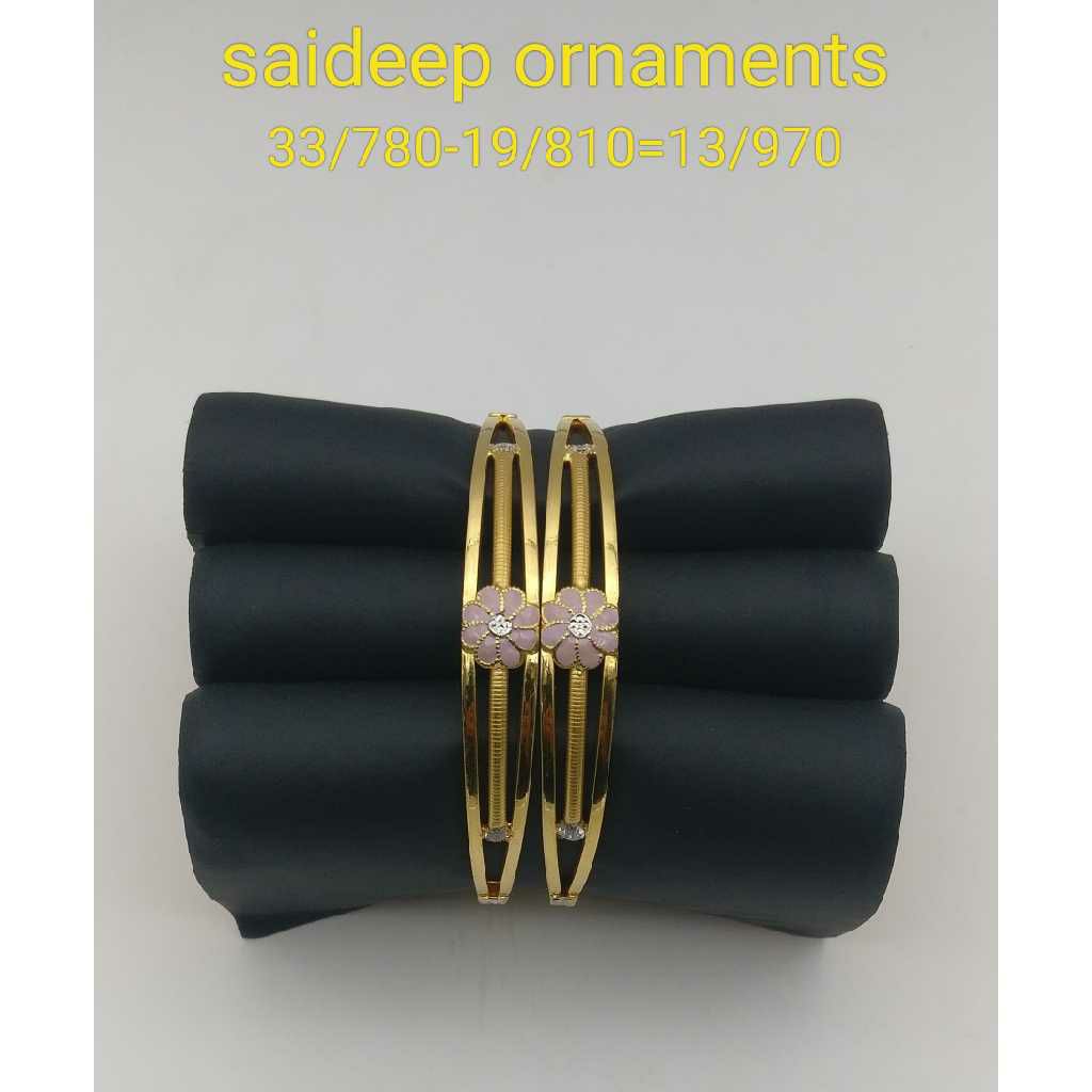 22 Kt 916 Copper Bangle Design
