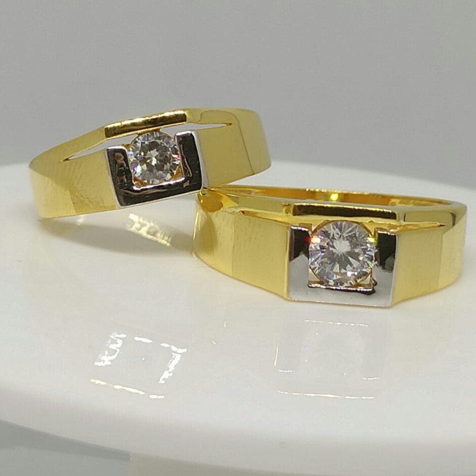 Buy quality 916 exclusive gold couple ring
