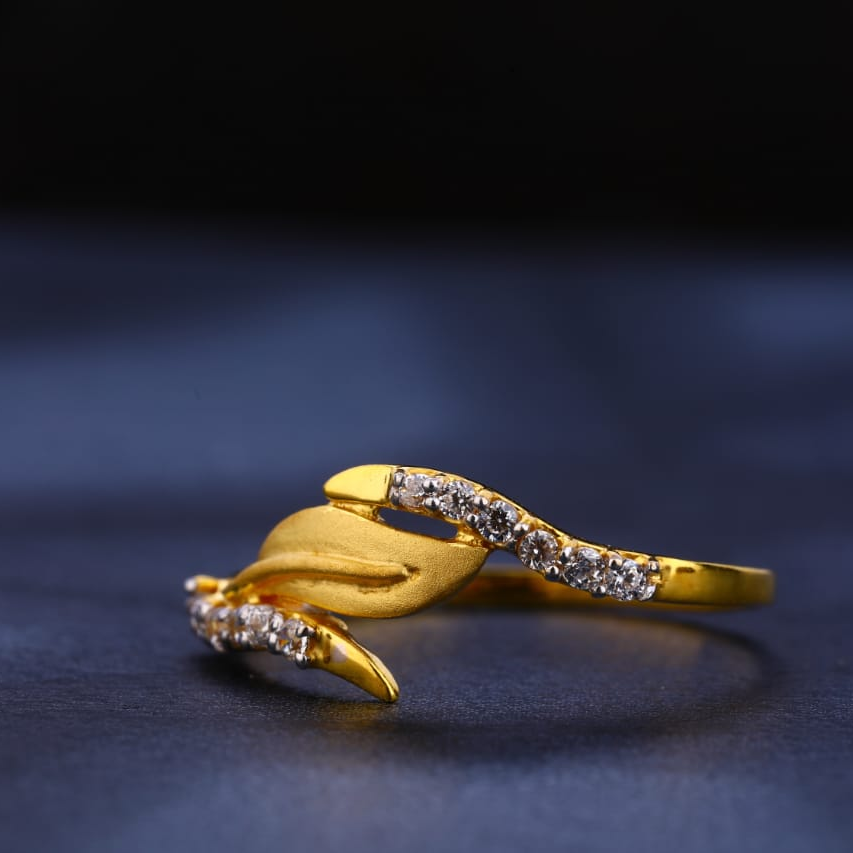 Buy quality 22KT / 916 Gold Handmade casual Ring For ladies lRG0108 in  Ahmedabad
