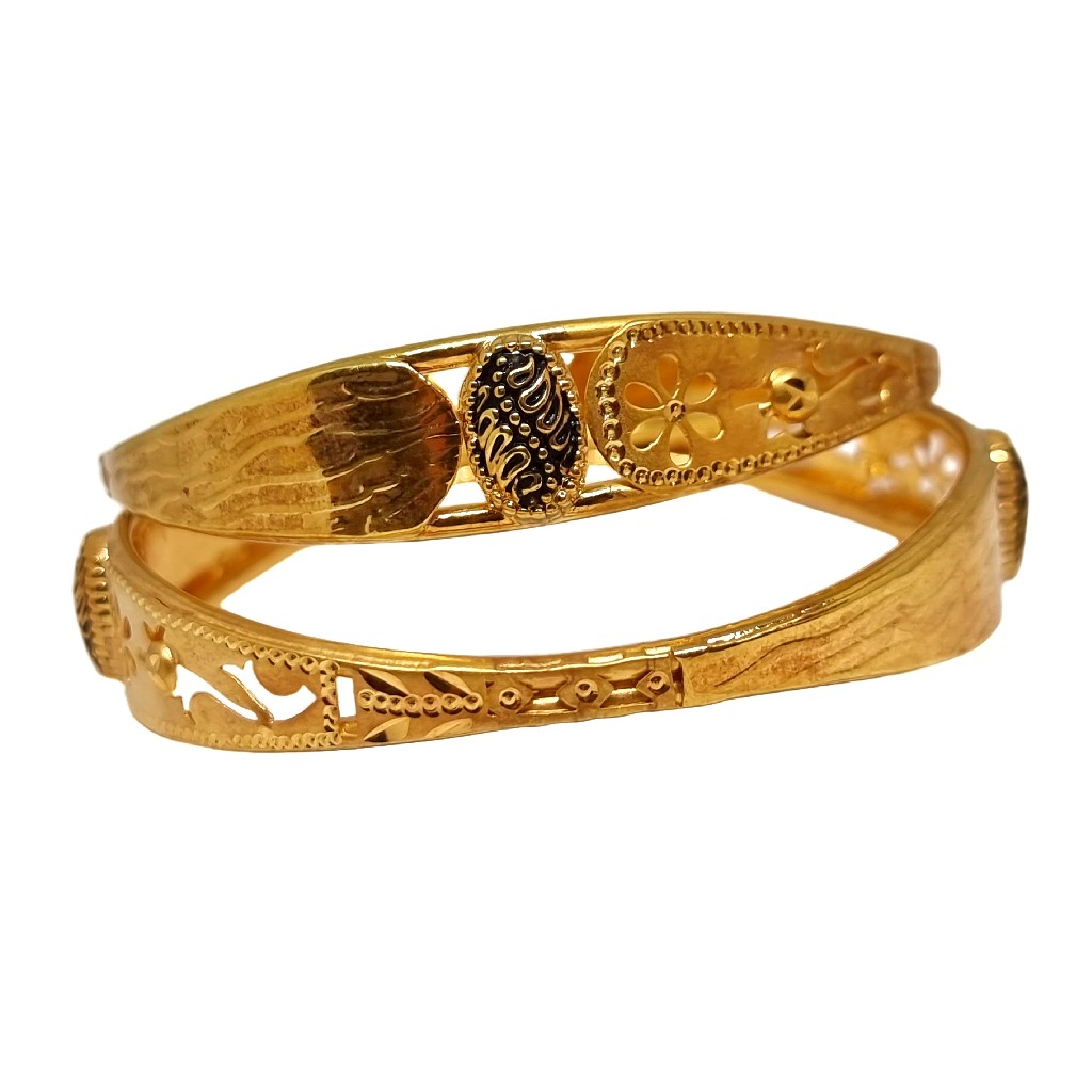 1 Gram Gold Forming Flower Shaped Designer Kadali MGA - KDE0026