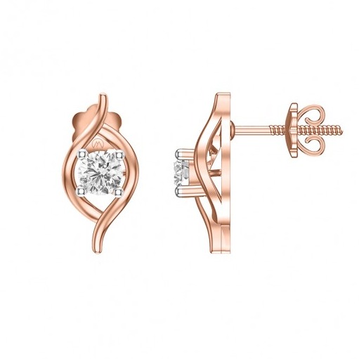 Showroom of Eyelet stud earrings Jewelxy 194177