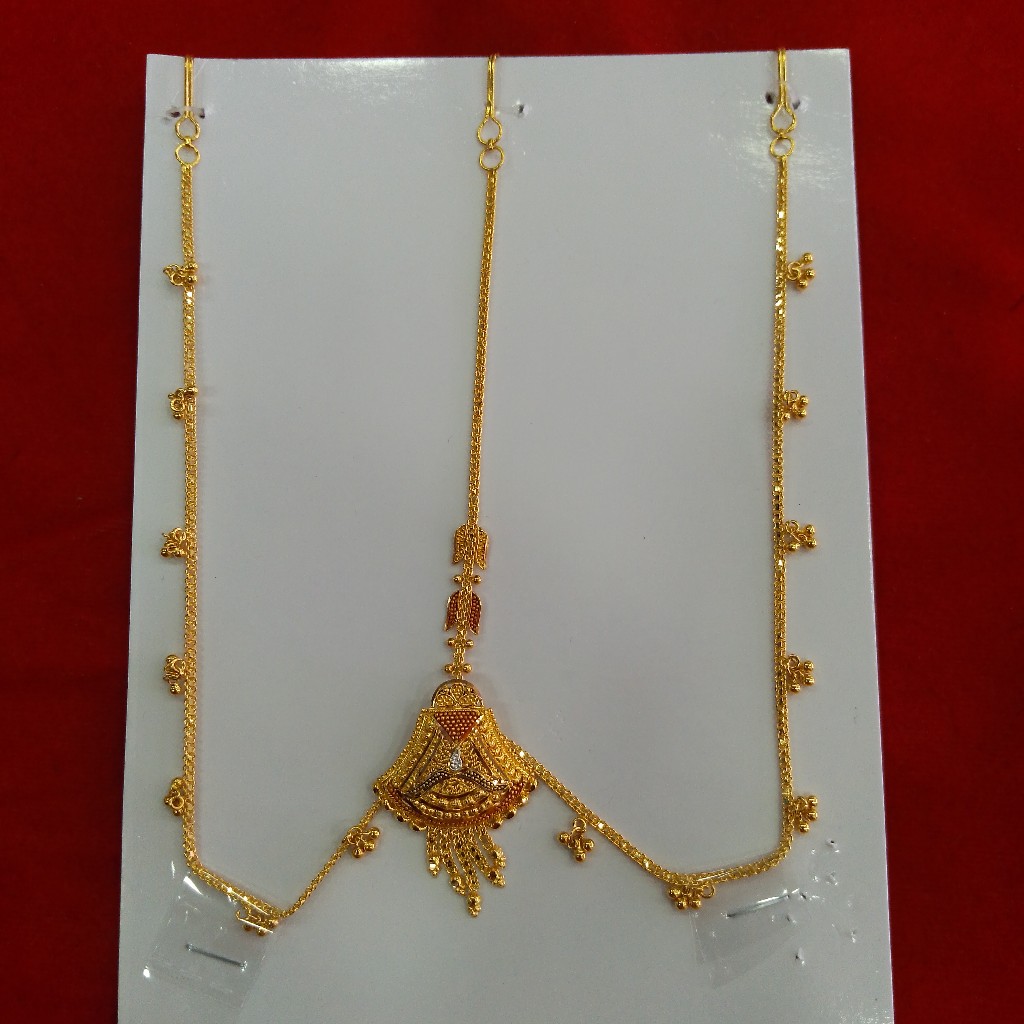 916 gold gugari hanging kalkati bandhi
