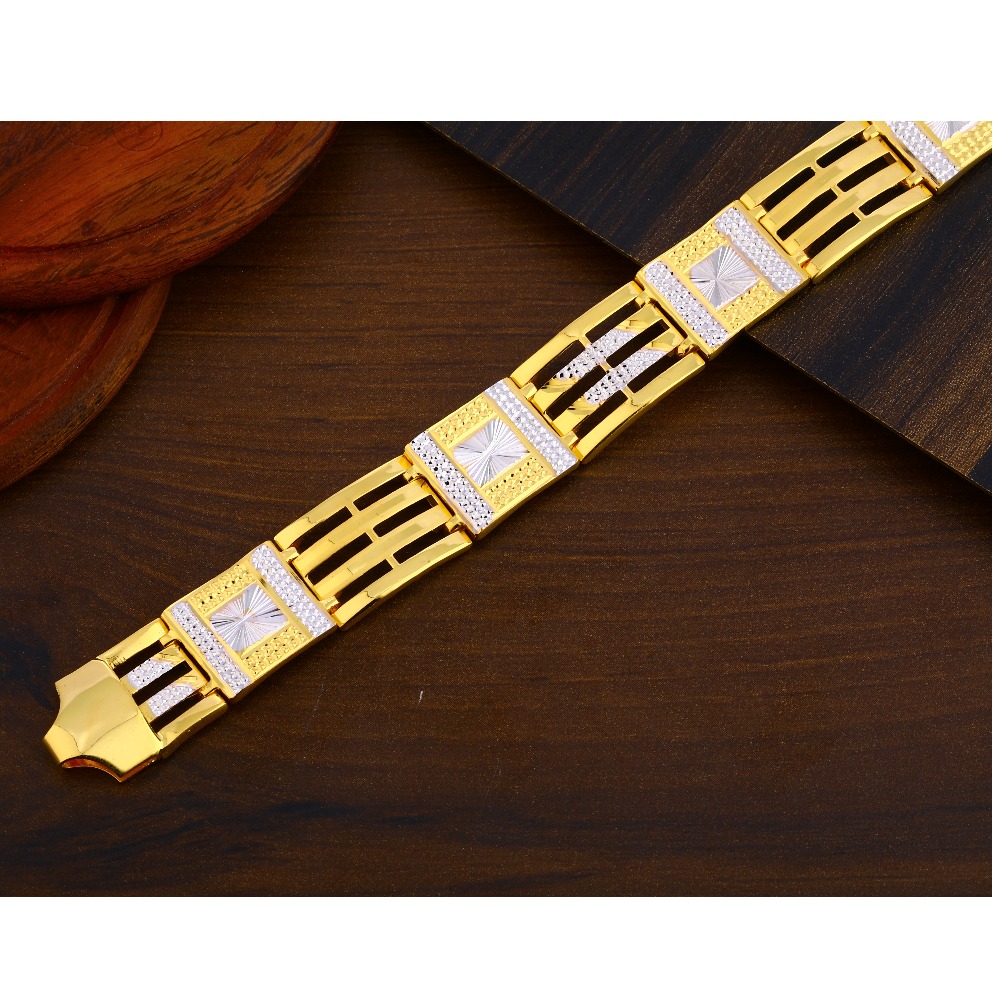 22CT Plain Gold Gentlemen's Bracelet MPB264