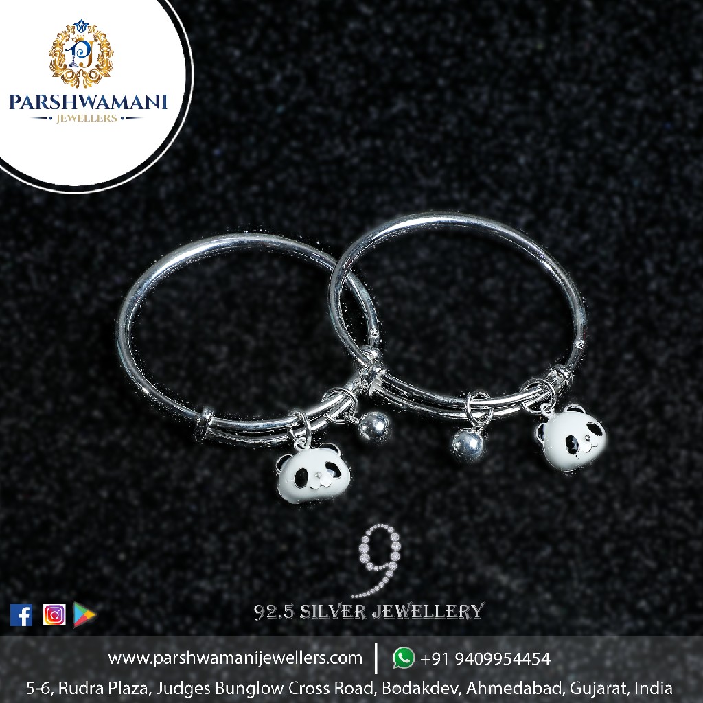 92.5 Sterling Silver Expandable Multicharm Kadli
